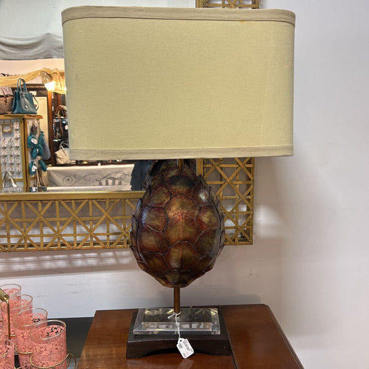 Turtle shell shaped Lamp with shade