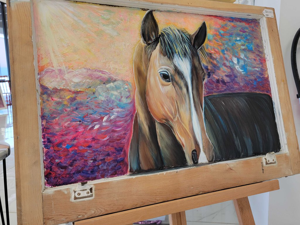 "Majestic" Framed Original Art by Karla Le