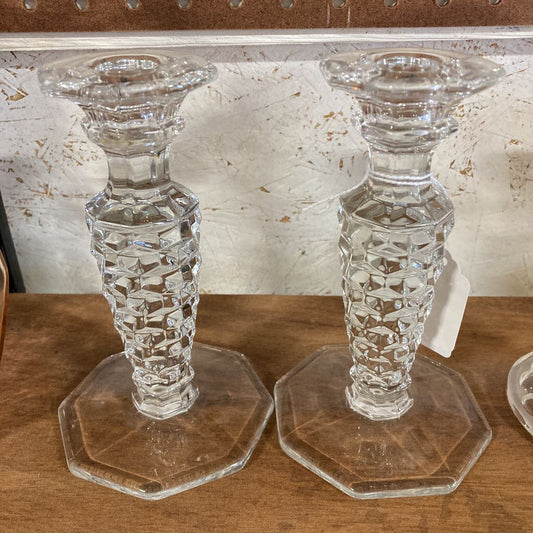 Crystal Cubas, candle sticks