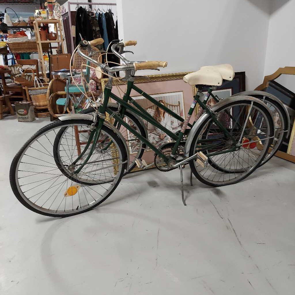 Retro Cool Vintage Hiawatha Bike Green Gambles