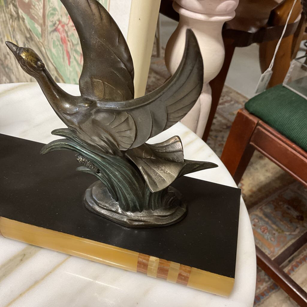 Art Deco UCRA bird statue