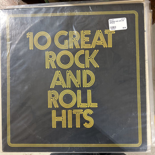 10 Great rock and roll HITS, lp