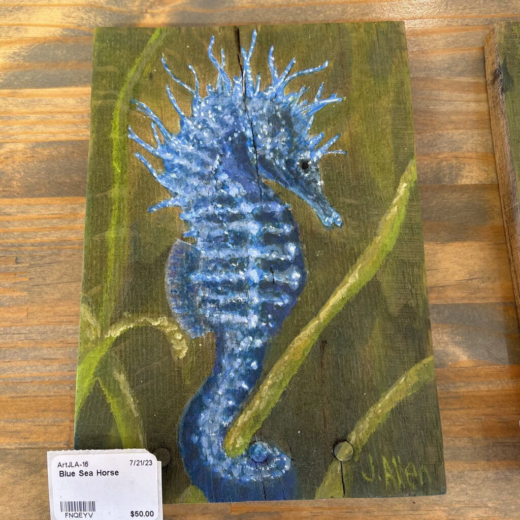 Blue Sea Horse