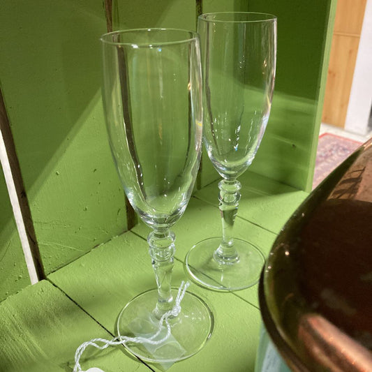 Champagne Glasses Set of 2