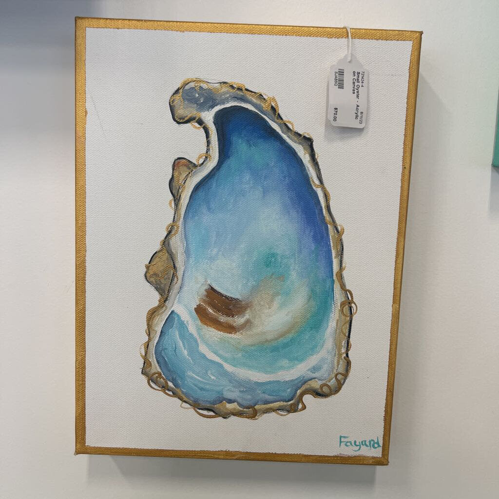 Small Oyster - Acrylic on Canvas