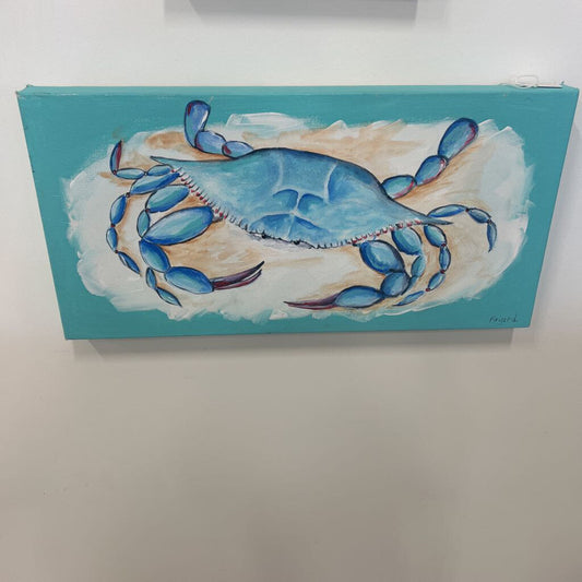 Mississippi Blue Crab - Acrylic on Canvas