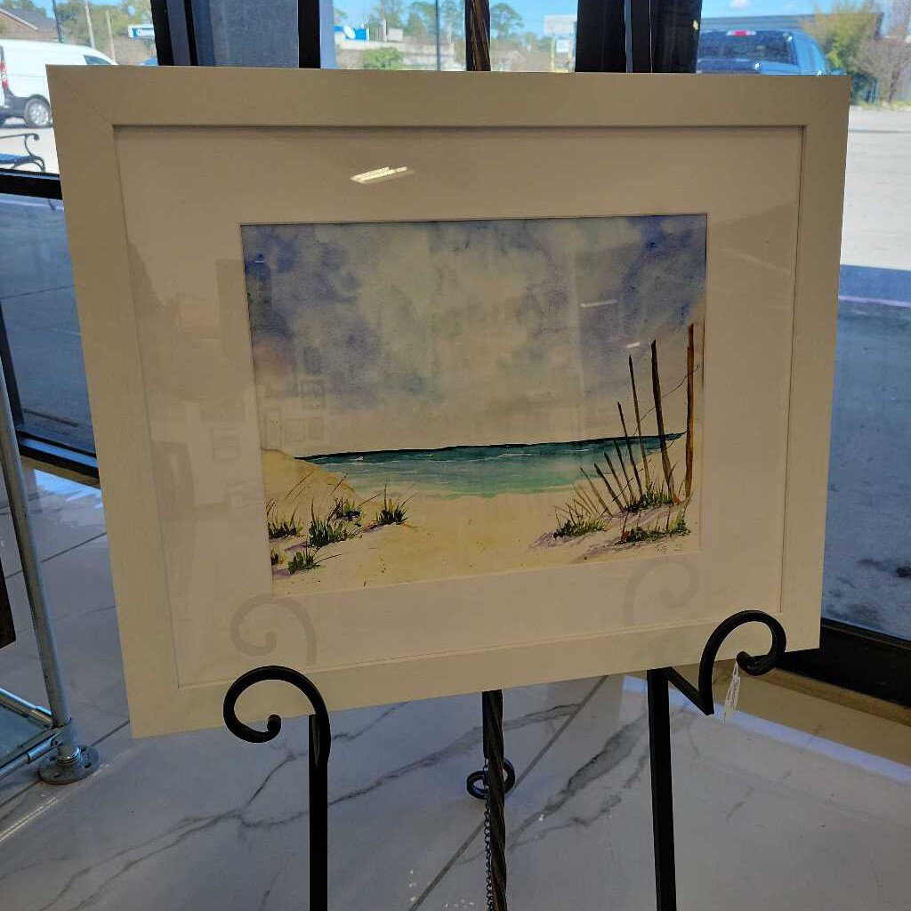 "My Blue Heaven" beach scene 16x20