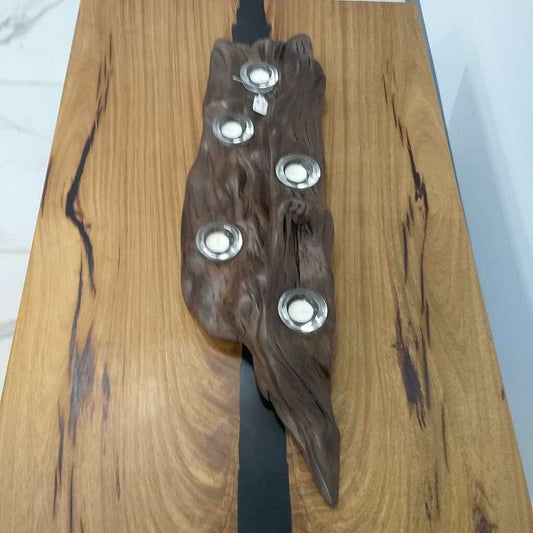 Large 5 candle holder Drift wood #20