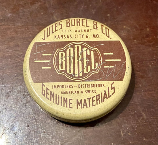 Vintage Advertising Tin Jules Borel & Co
