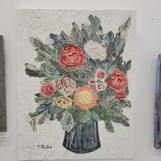 Flowers acrylic 24x30